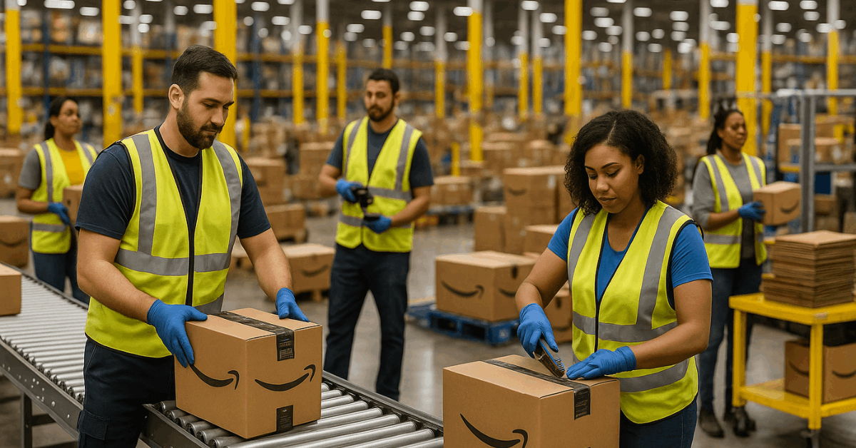 Learn How to Start a Career at Amazon Warehouses